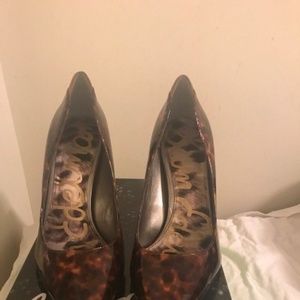 Sam Edelman Leopard print heels